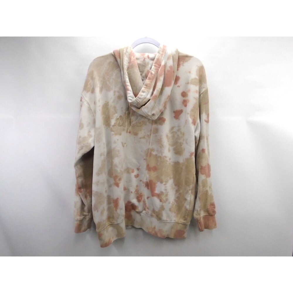 Nike Sportswear Womens Size S Club Tie-Dye French Terry Hoodie Pullover Oversize - Picture 11 of 15